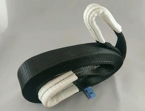 NUEVO 5M 4X4 CABRESTANTE DE RECUPERACIÓN CUERDA DE REMOLQUE CORREA DE ÁRBOL 5 TONELADAS ADVERTENCIA FUERA DE CARRETERA - Imagen 1 de 1