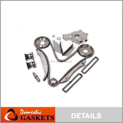 02-06 Chrysler 300 Dodge Intrepid 2.7L DOHC cadena de distribución bomba de aceite kit tensor Foto 1 de 4
