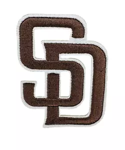 San Diego Padres SD MLB Team Logo Embroidered 2in Iron / Sew-On Patch - Picture 1 of 3