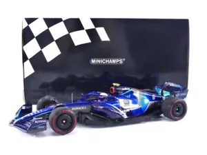 MINICHAMPS 1/18 - WILLIAMS FW44 - GP BAHREIN 2022 (N. LATIFI ) 117220106 - Picture 1 of 12