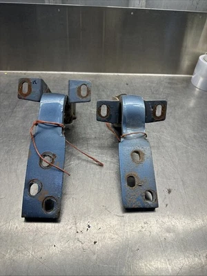 1971-1980 International Scout Right Passenger Door Hinges Set Vintage Original Foto 1 de 2