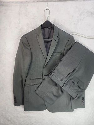 Andrew Fezza Signature Collection Mens Gray 38R 32x30 Suit NWOT - Image 1 of 4