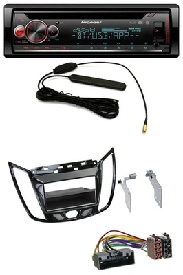 Pioneer USB DAB MP3 Bluetooth CD Autoradio für Ford C-Max Kuga Klavierlack schwa - Bild 1 von 4