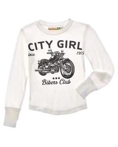 Neu mit Etikett $ 42,00 Vintage Havanna schulterfreies Sweatshirt, weiß. L/14. - Bild 1 von 1