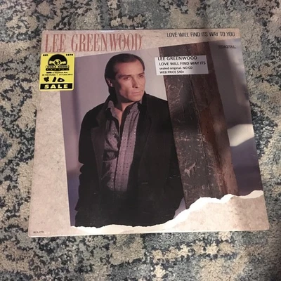 Lee Greenwood Love Will Find Its Way to You Vinyl Record Album MCA Sealed NEW - Image 1 of 4