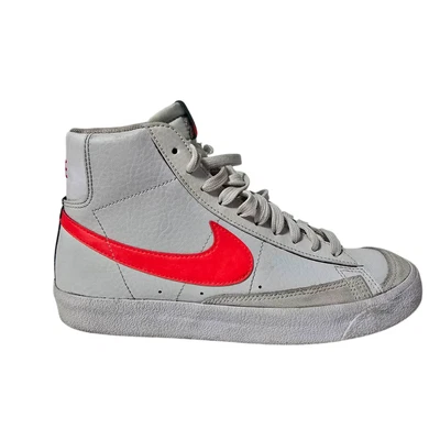 Nike Jóvenes Blazer Mid '77 GS Platino Tinte Carmesí Tenis DA4086-004 Talla 6Y Foto 1 de 4