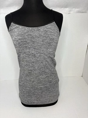 So Seamless Gray Heather Camisole Tank Top Women’s XL – Stretch Nylon Blend - Image 1 of 4