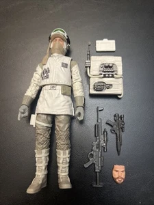 Figura Hasbro Star Wars Serie Negra Hoth Rebel Trooper Completa - Imagen 1 de 3