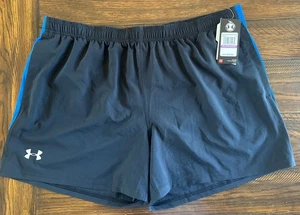 Under Armour Heat Gear Sportshorts mit elastischem Bund. herren xxl schwarz - Bild 1 von 11