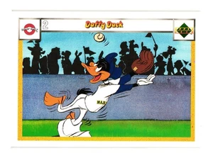1990 Upper Deck Comic Ball #2 / 17 Daffy Duck Seattle Mariners - Bild 1 von 2