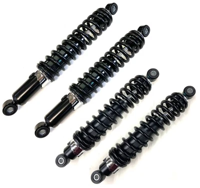 Juego completo de 4 amortiguadores helicoidales aptos para Honda Fourtrax350 1986-1989 - TRX350, TRX350D Foto 1 de 4