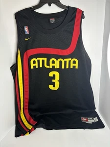 Nike Atlanta Hawks Trikot schwarz NBA Basketball #3 ShaREEF Abdur-Rahim | 3XL + 2 - Bild 1 von 4