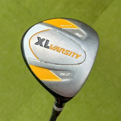 Top Flite XL Varsity 3 Wood 15º Stock Shaft R Flex Standard Golf Pride CP2 Grip - Image 1 of 4
