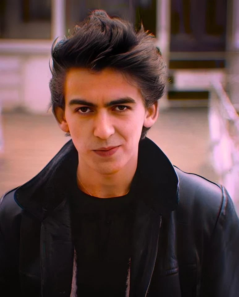 GEORGE HARRISON - REFRIGERATOR PHOTO MAGNET 3"-5" - Image 1 of 1