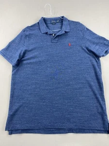Polo Ralph Lauren Polo Para Hombres XL Extra Grande Azul Rojo Poni Manga Corta - Imagen 1 de 14