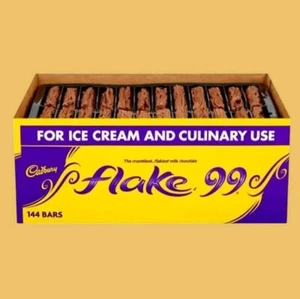 Cadbury Flake 99 Multipack Box, 144 Individual Chocolate Bars - Picture 1 of 4