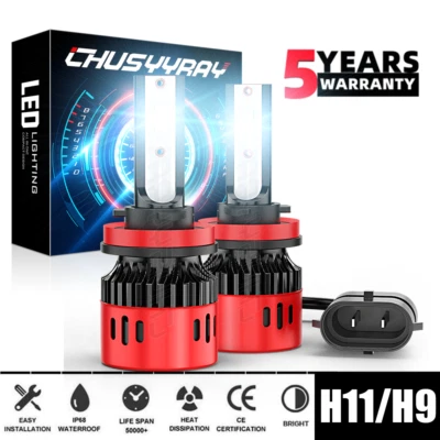 parts accessories LED Headlight Kit H11 Low Beam Bulb for Scion xB 2008-2015 - Image 1 of 4