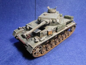 KIT ITALAEREI 1/35 PZ. VI Ausf.J CARRO COMANDO COSTRUITO E DIPINTO A MANO - Foto 1 di 8