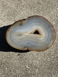 Gorgeous Brazilian Agate Half - Picture 1 of 6