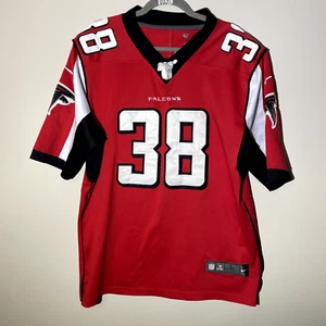Nike Atlanta Falcons #38 James Smith maglia uomo grande rossa NFL calcio - Foto 1 di 11