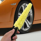 Car Motorcycle Wheel Tire Scrub Brush Cleaner Washing Cleaning Tool Yellow
