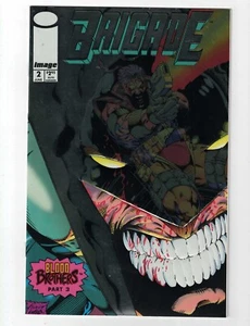 Brigade #2 Image Comics Silver Foil Cover Variant Fine Paper or Plastic - Picture 1 of 2