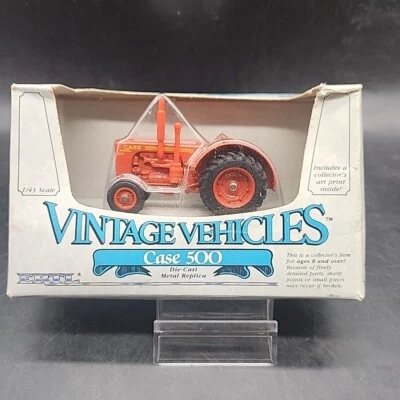 1985 ERTL CASE 500 Tractor Vintage Vehicles 1/43 Die Cast NIB - Image 1 of 4