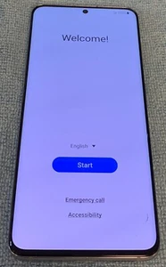 Samsung Galaxy S20 5G - 128GB - White (Unlocked) (MUST READ DESCRIPTION) - Picture 1 of 3