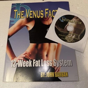 The Venus Factor 12-Week Fat Loss System With One DVD John Barban VG Condition - Picture 1 of 1