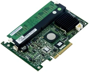 Contrôleur Dell 0TU005 Perc 5i SAS Raid Cachette 256MB Pcie x8 - Photo 1/2