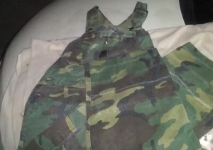 VTG LIBERTY ORIGINAL REALTREE Camo Uninsulated USA COVERALLS JUMPSUIT Large - Picture 1 of 5
