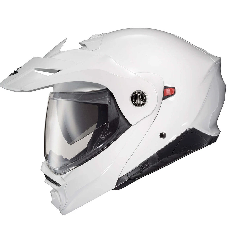 Scorpion EXO AT960 Modular Motorcycle Helmet Gloss White 3XLarge XXXL Foto 1 de 1
