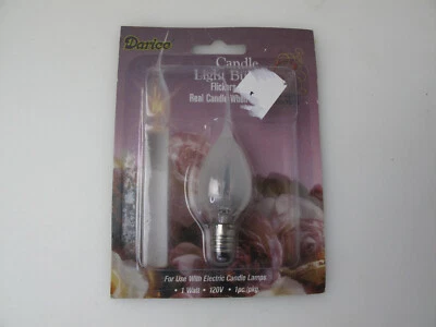 Darice Silicone Glow Candle Bults - 1W, 120V, Pack of 1 - Image 1 of 4