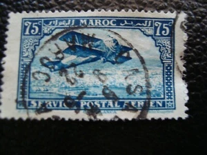 MAROC - timbre yvert/tellier aerien n° 4 obl (A53)  - Picture 1 of 1