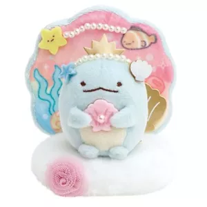 Okazari Sumikko Umiko Lagune Ausstellungsständer und Eidechse Sumikko Gurashi Plüschpuppe - Bild 1 von 3