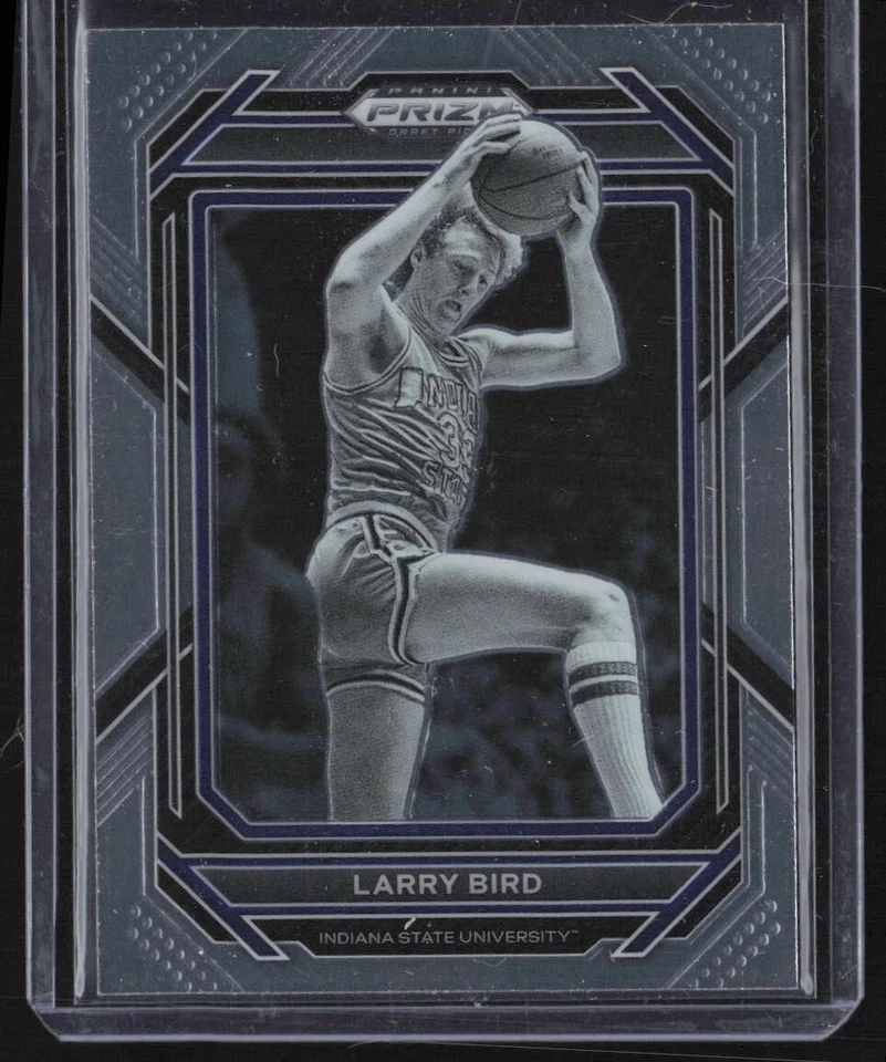 Larry Bird 2023-24 Panini Prizm Draft Picks #95 Indiana State Sycamores - Image 1 of 3