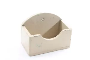 Ancien Étagère Murale De Salle De Bain Pour Papier Toilette WC Vintage En Bois - Imagen 1 de 9