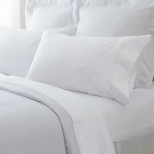 Patrick Michelle White Sheet Set with corner straps - Bild 1 von 9