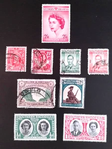 Südrhodesien. Scott's #s 17...80. Gebraucht bis postfrisch Sal's Briefmarkenladen. - Bild 1 von 3