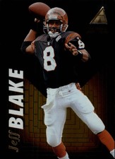 1995 Zenith Football Card #Z55 Jeff Blake Rookie