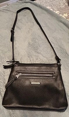 Bandolera Top Cierre Cremallera Negra DANA BUCHMAN Foto 1 de 4