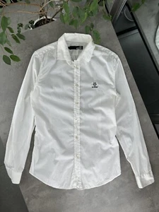 Camisa Moschino Blanca Manga Larga Hombre Talla M - Imagen 1 de 15