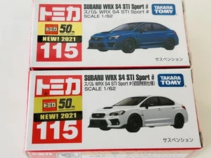 Tomica 115 Subaru Wrx S4 Sti Sport First-Time Special Specifications Normal Colo - Picture 1 of 5