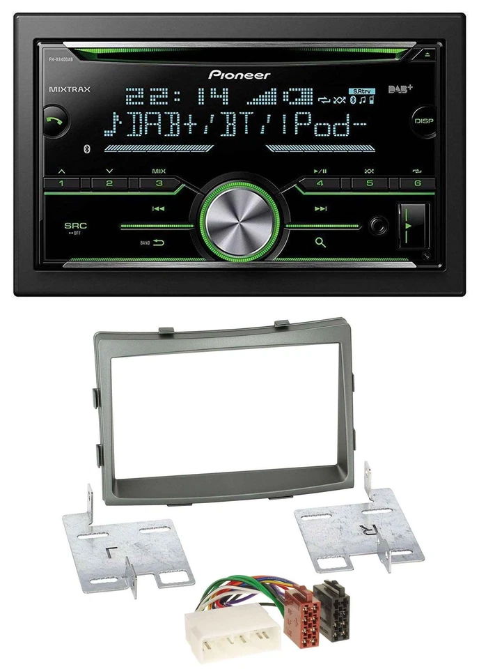 Pioneer Bluetooth MP3 DAB 2DIN USB CD Autoradio für SSangYong Rodius ab 2013 - Bild 1 von 4