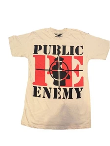 T-shirt maglietta CONTROLLO Public Enemy unisex grafica marrone piccola vedi foto - Foto 1 di 6