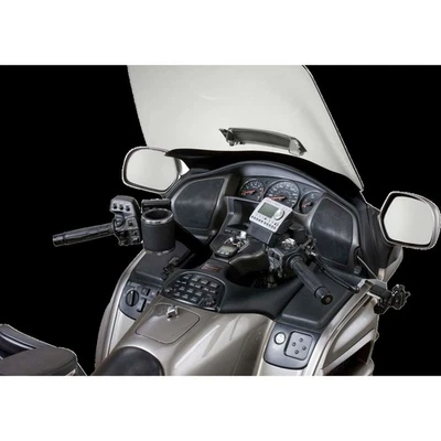 Soporte de montaje de percha Kruzer Kaddy cuero negro/cromo 600 Foto 1 de 3