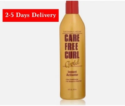 SoftSheen-Carson Care Free Curl Gold Instant Activator 16 FL Oz * No Tariff - Image 1 of 2
