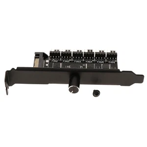 SATA Power 6 Canaux Ordinateur PC Refroidisseur Ventilateur De Refroidissement - Photo 1/4