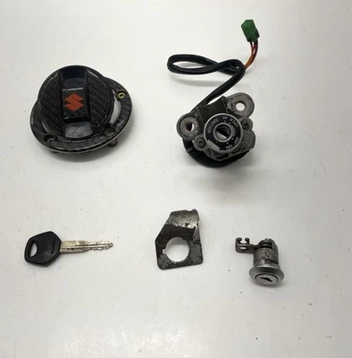 ♻️ Suzuki Sv 650 Sk8 2008 - 2012 Komplett Schlosssatz Kit & Schlüssel ♻️ - Bild 1 von 4