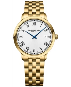 Nuevo Reloj Hombre Raymond Weil Toccata Clásico 39 mm Cuarzo Blanco 5485-P-00359 - Imagen 1 de 1